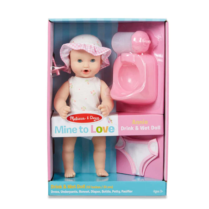 Annie drink and wet doll Baby Bundles