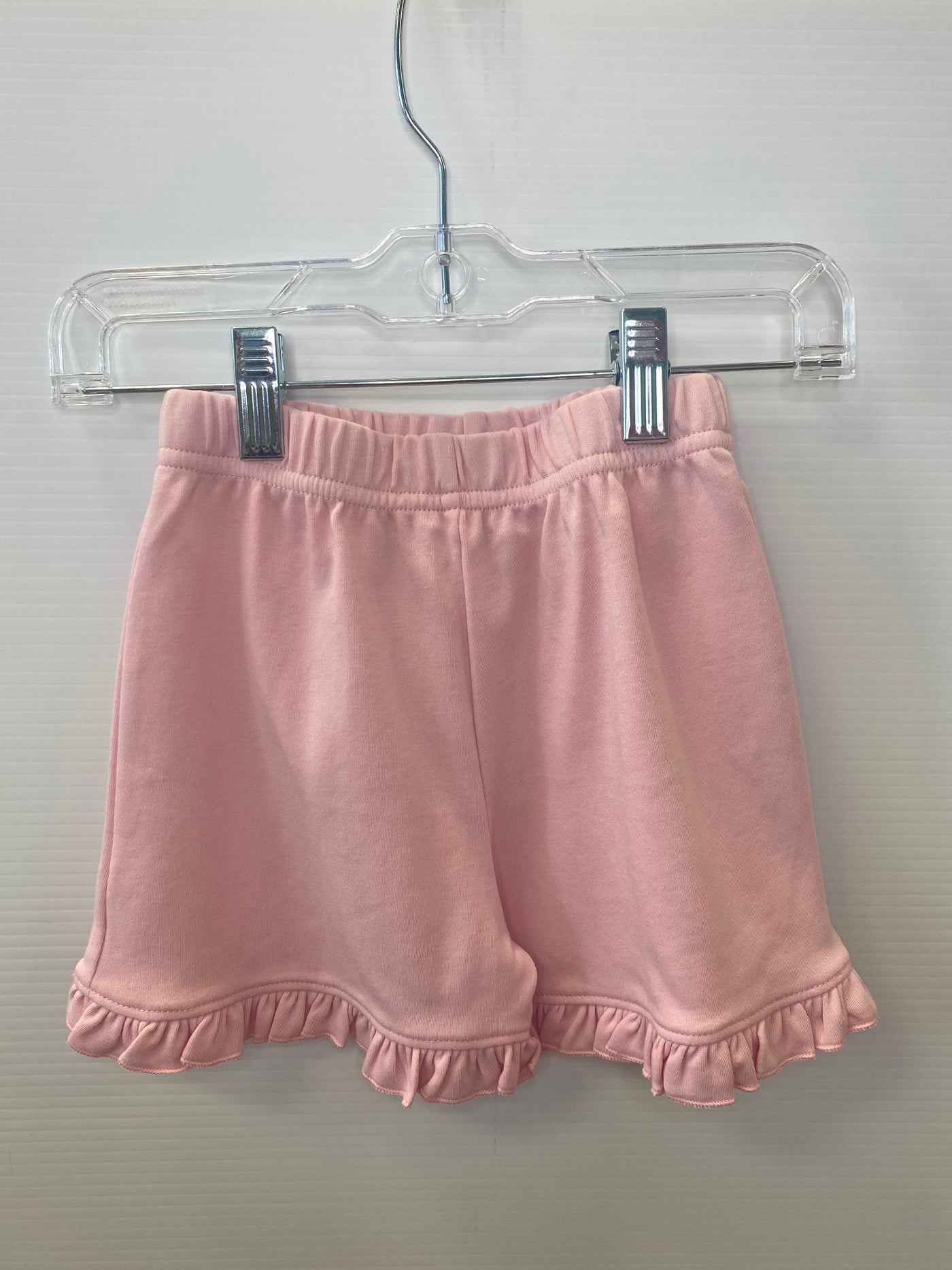 Ruffle shorts-light pink
