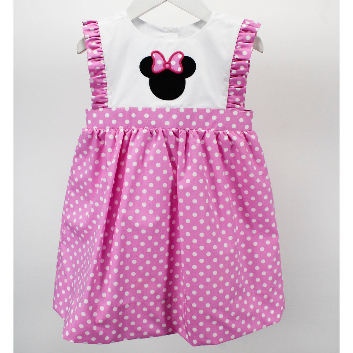 Mouse head with bow millie dress