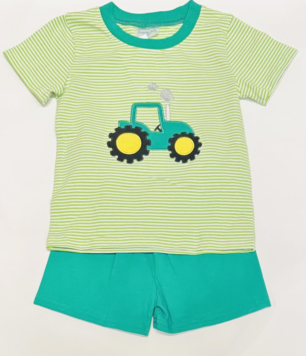 Rhett Tractor Boy Short Set