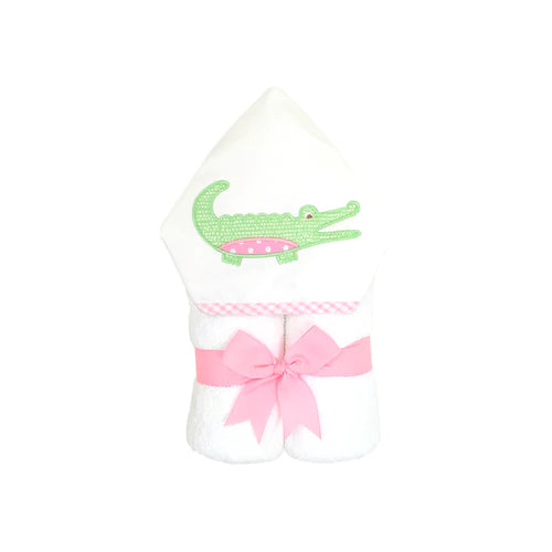 Pink Alligator Everykid Towel