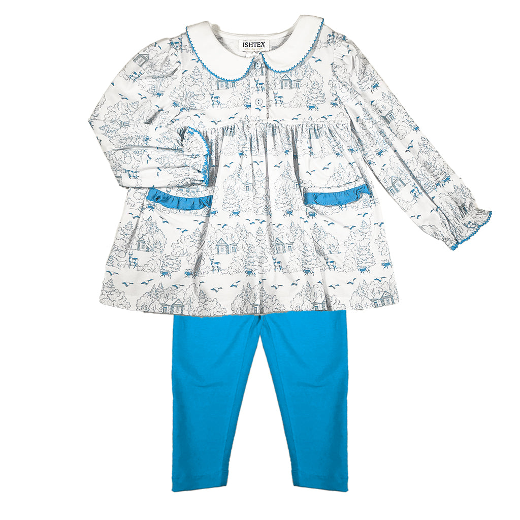 LOG CABIN LEGGINGS SET