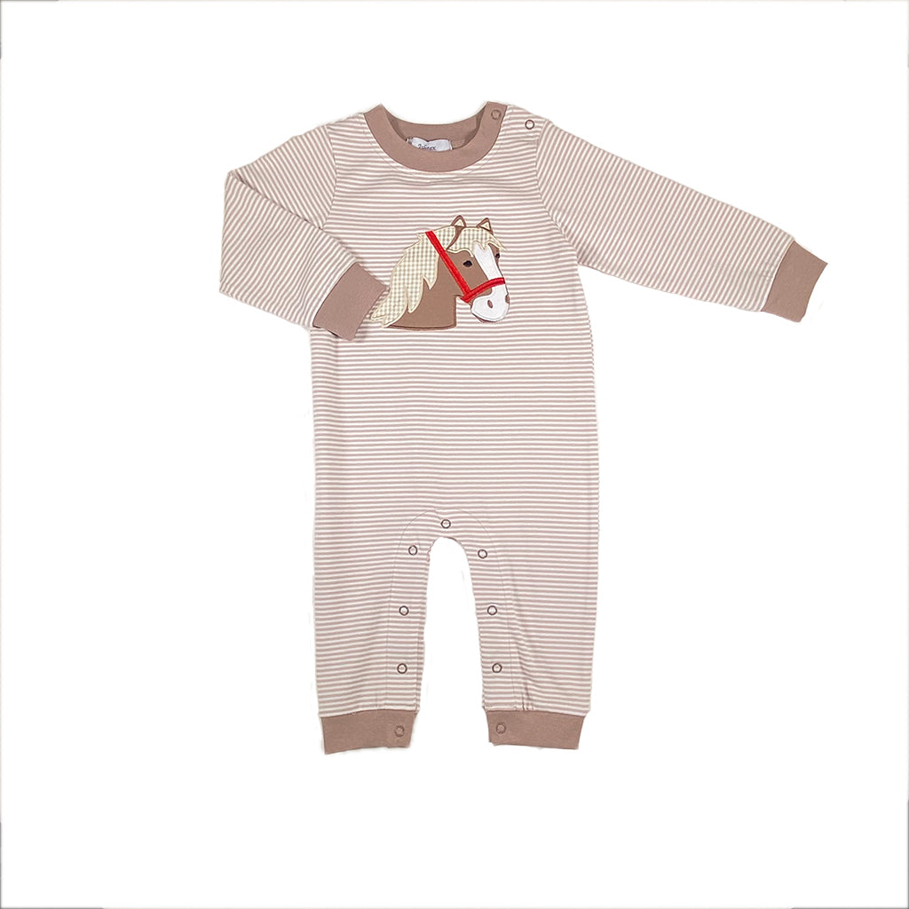 HORSE BOYS ROMPER
