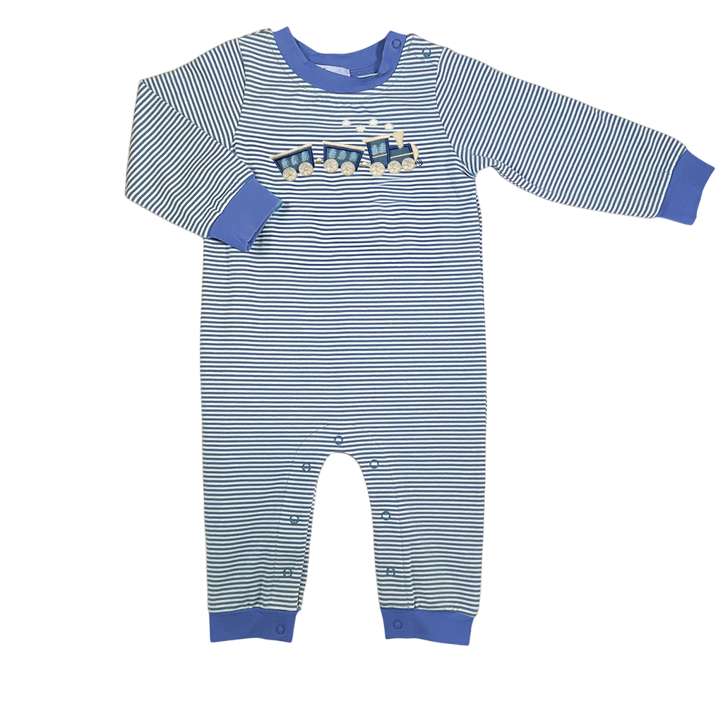 TRAIN BOYS ROMPER