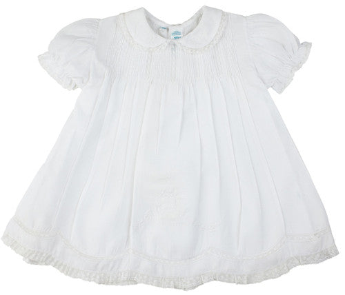 COLLARED LACE SLIP DRESS
