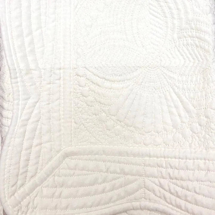 White quilt