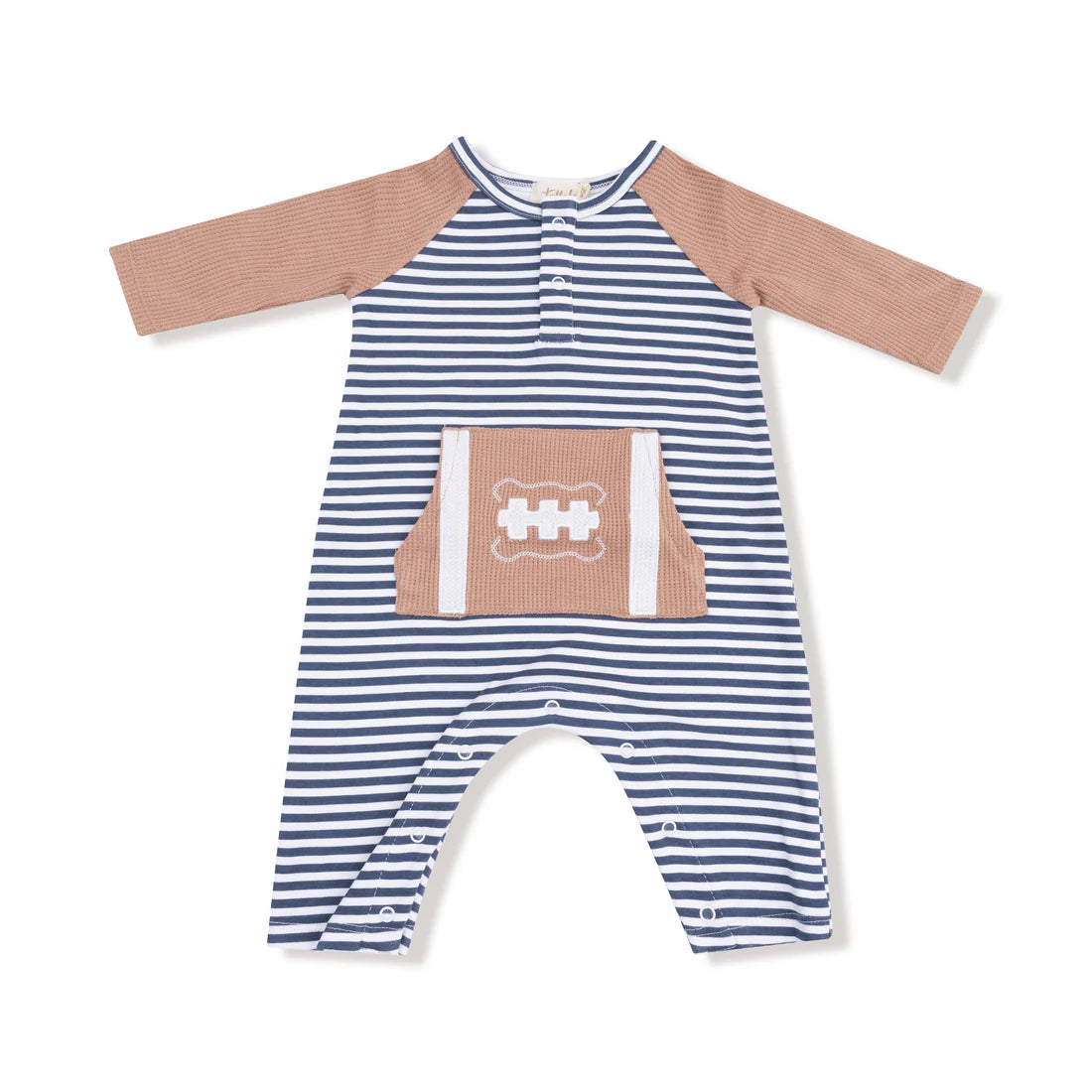 RAGLAN HENLEY ROMPER