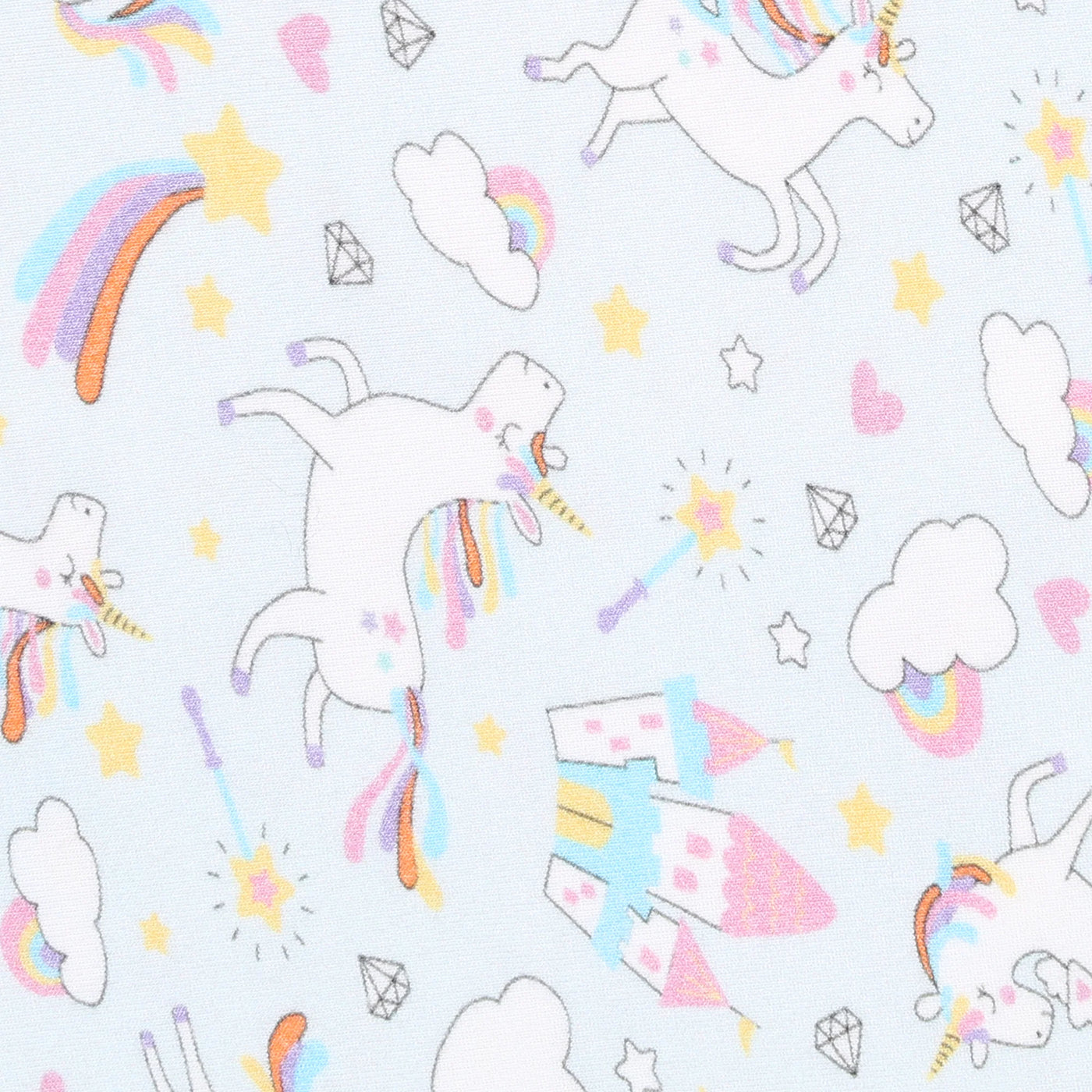 Dreamy unicorn baby dress set