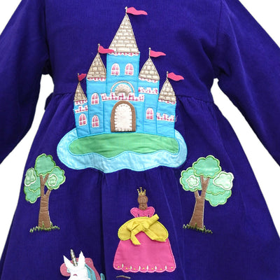 Fairytale applique dress