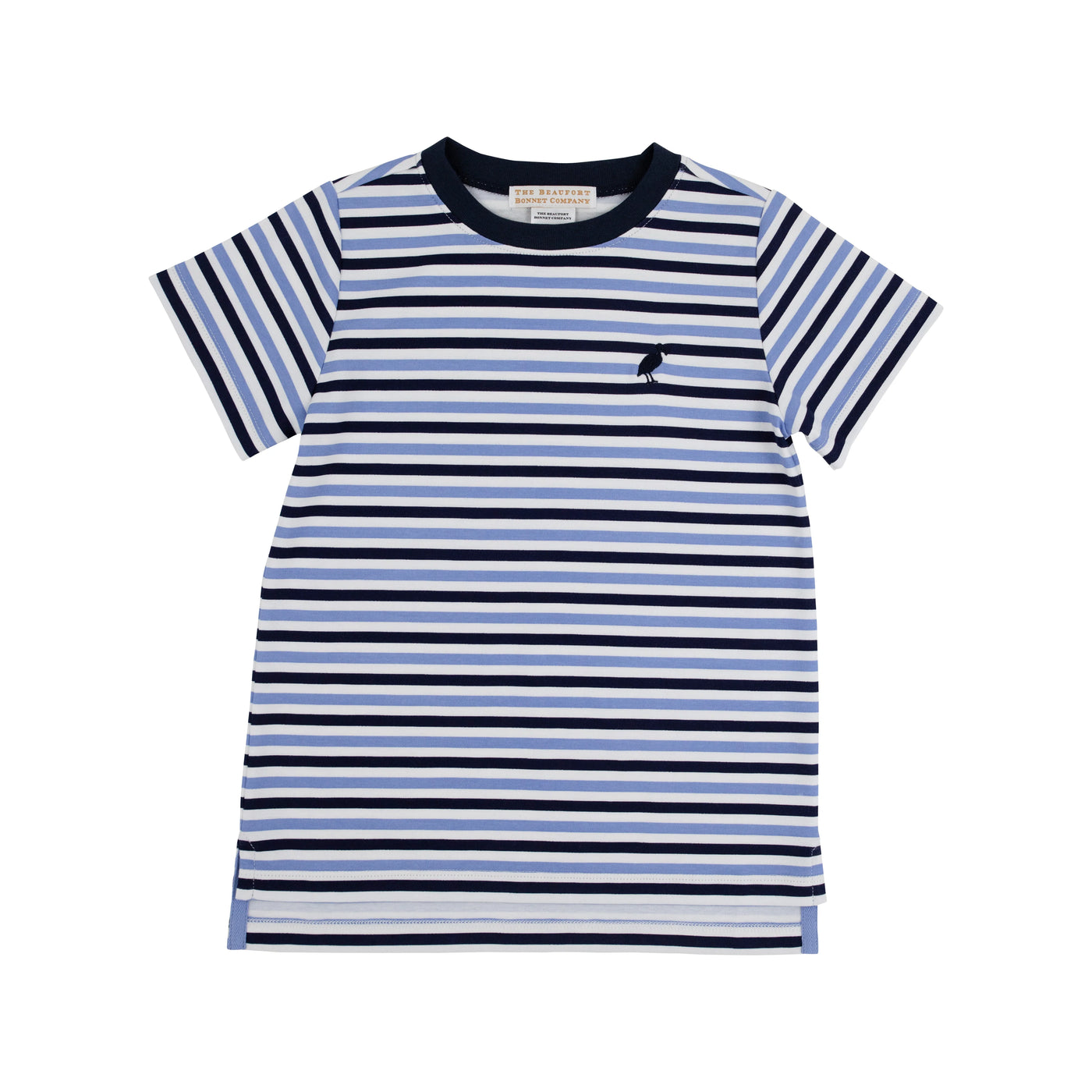 Carter Crewneck Kennedy Cruise Stripe - Nantucket Navy