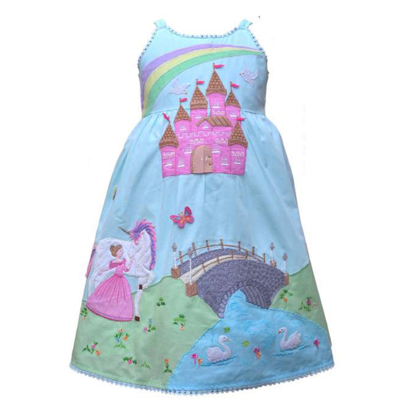 Embroidered Fairyland Unicorn Dress