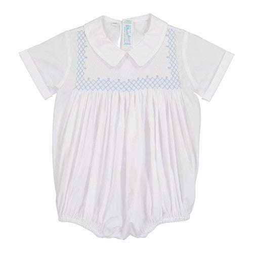 VINTAGE SMOCKED BODICE CREEPER