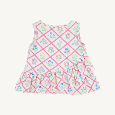 Love You Back Top -  French Country Floral