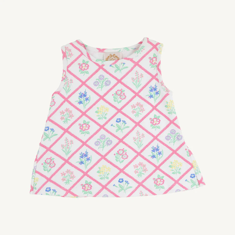 Love You Back Top -  French Country Floral