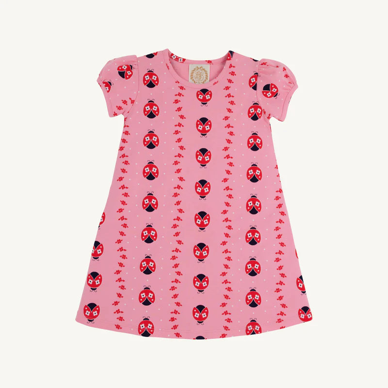 Penny's Play Dress - Ladybug Line Up