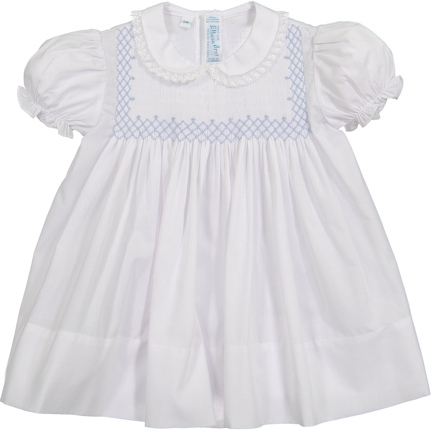 VINTAGE SMOCKED BODICE DRESS