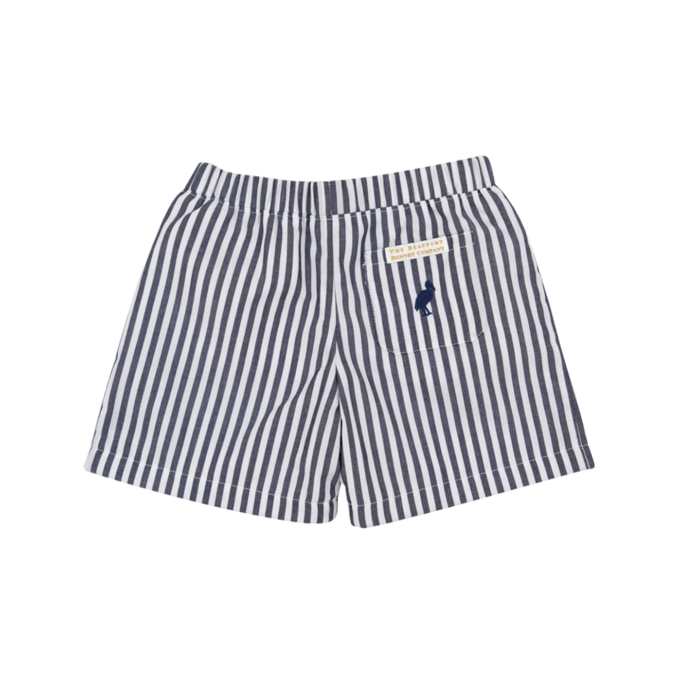 Shelton Shorts - Nantucket Navy Stripe With Nantucket Navy Stork