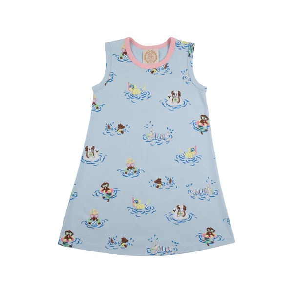SLEEVELESS POLLY PLAY DRESS DOGGY PADDLE