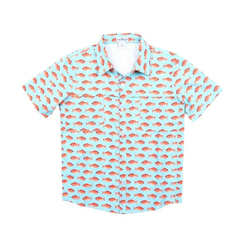 Performance polo snapper