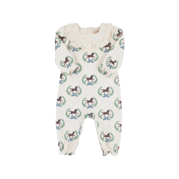 DARLA DAY ROMPER HIGHLAND HORSES