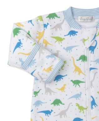 Dinosaurs Galore Footie w/Zipper