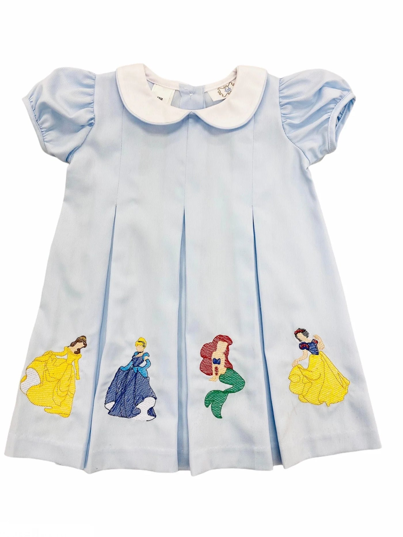 Embroidered princess dress