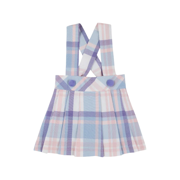 PEARL PREP SKIRT PEACH BLOSSOM PLAID