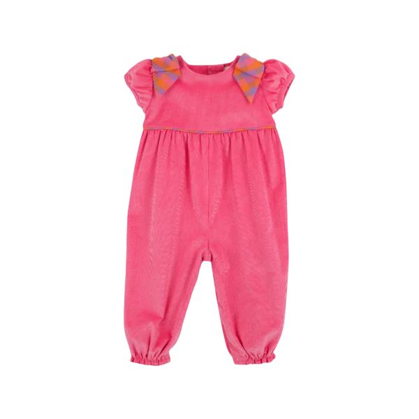 RYLEIGH ROMPER (ROMANY ROSE WITH AUTUMN PUNCH PLAID)