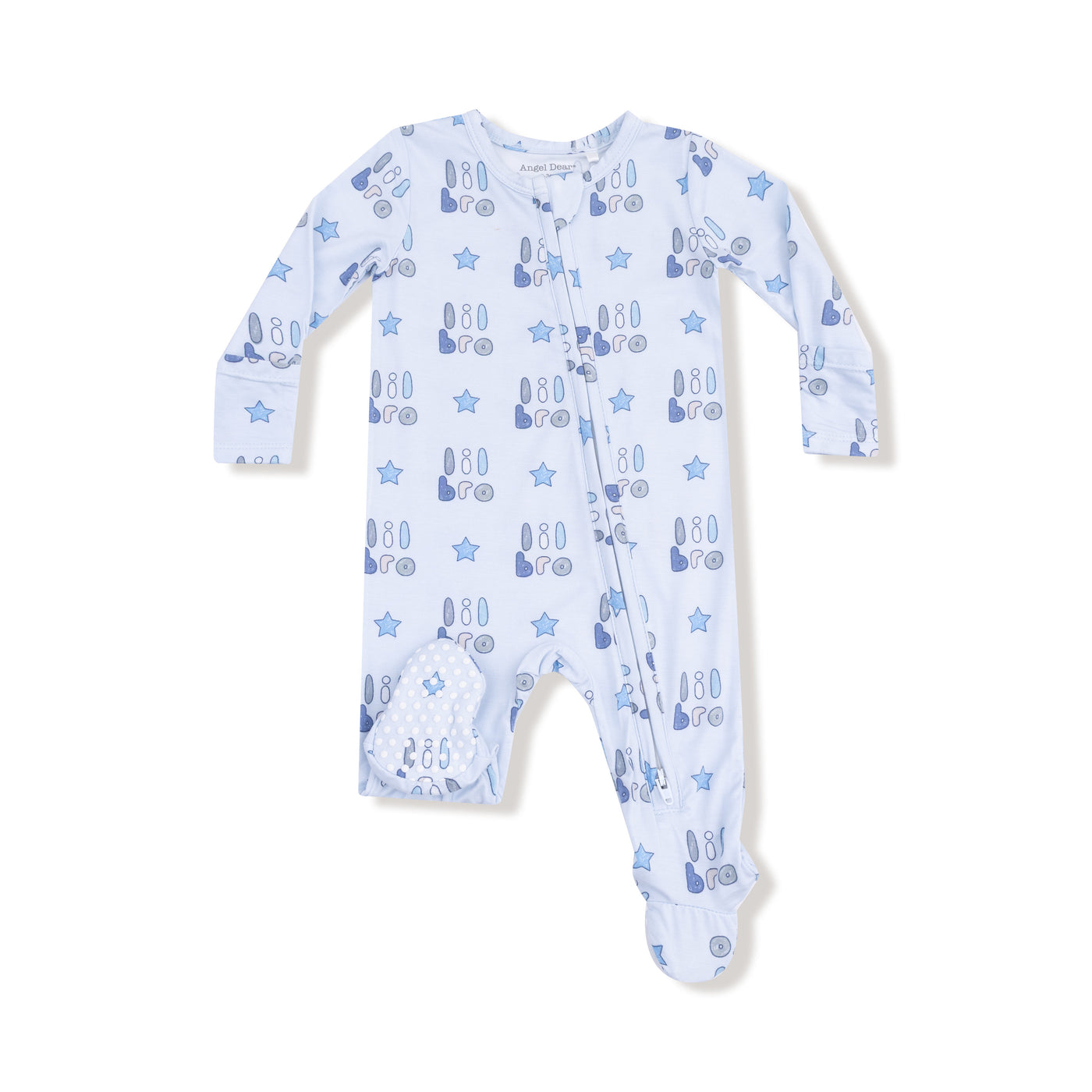 2 WAY ZIPPER FOOTIE LIL BRO