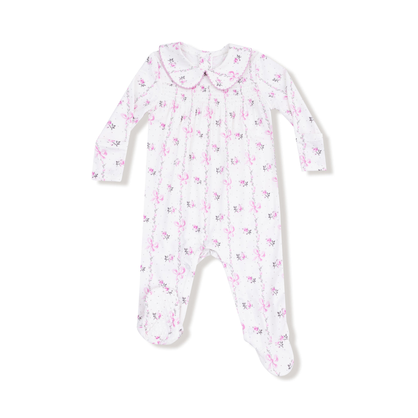 PETER PAN SNAP FOOTIE BUDS AND BOWS