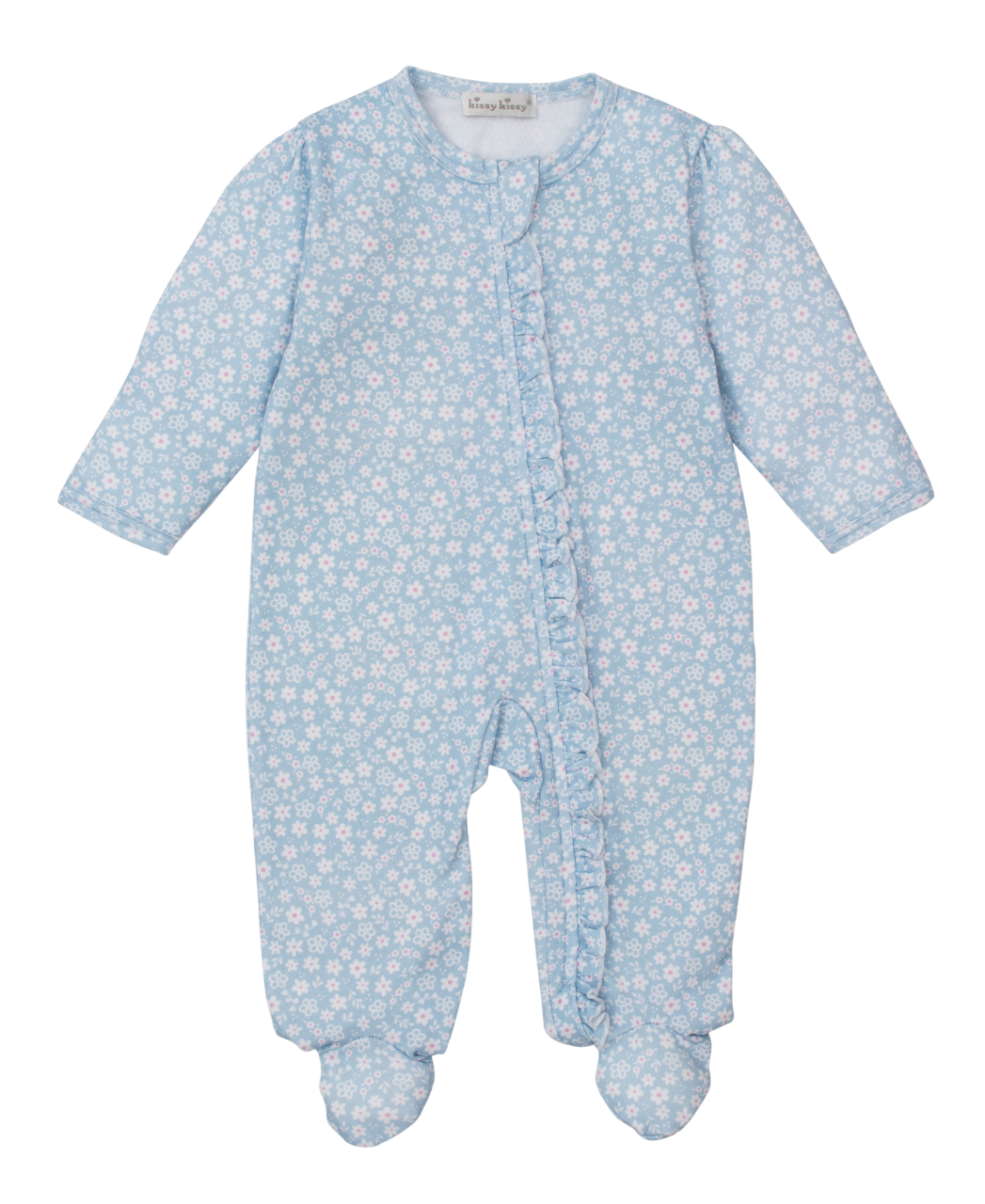 ZIPPER FOOTIE FALL IN BLOOM