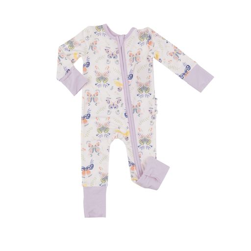 Botany butterflies romper