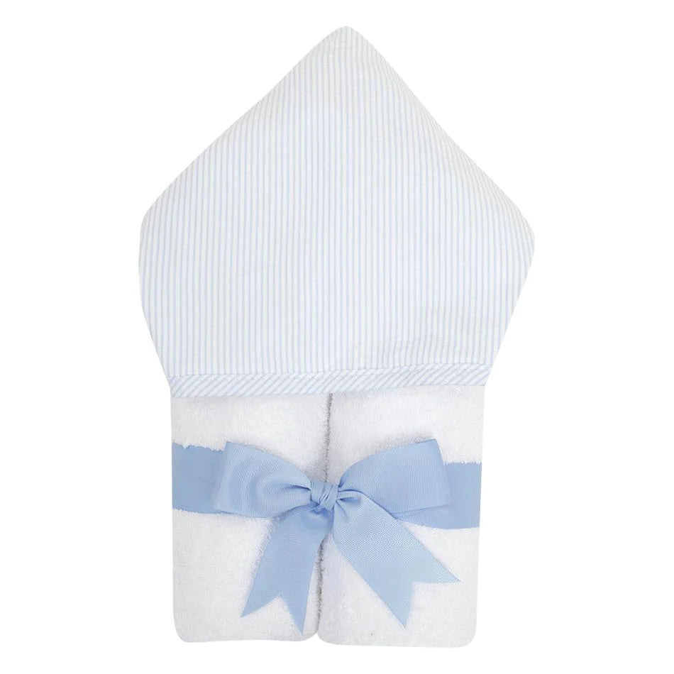 Everykid Blue Stripe Hooded Towel