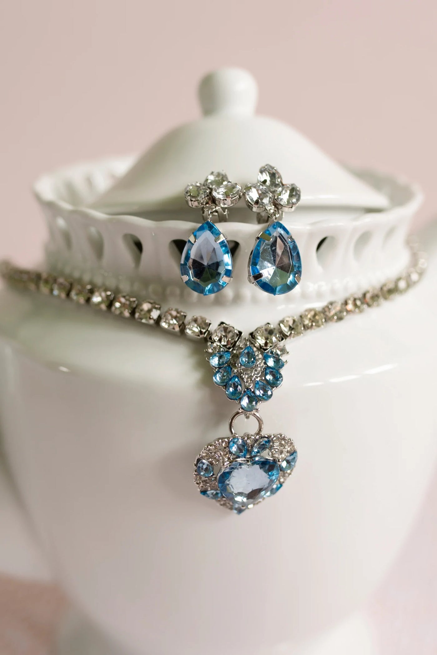 Marilyn Jewels, Blue & Silver