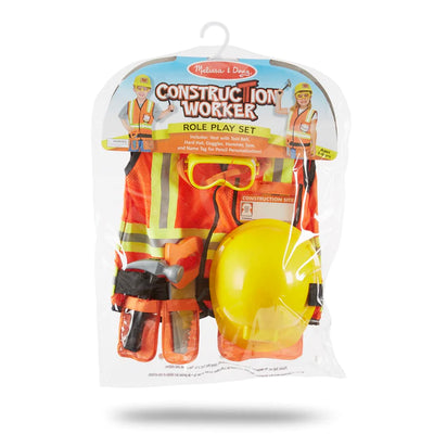 Construction worker play set