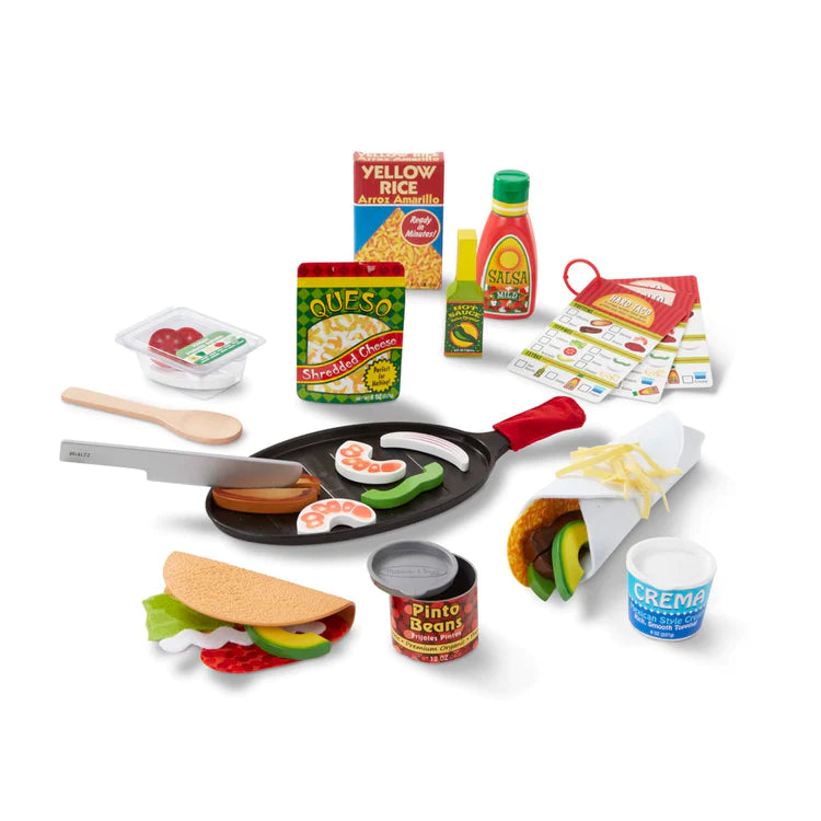 Fill and fold taco set