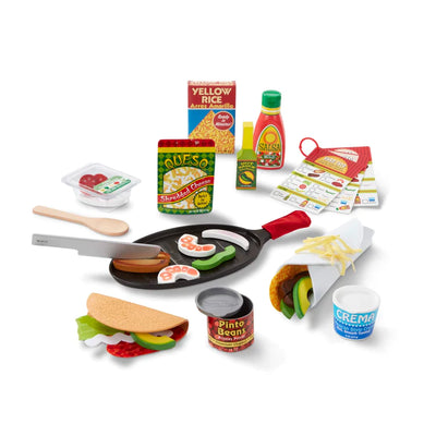 Fill and fold taco set