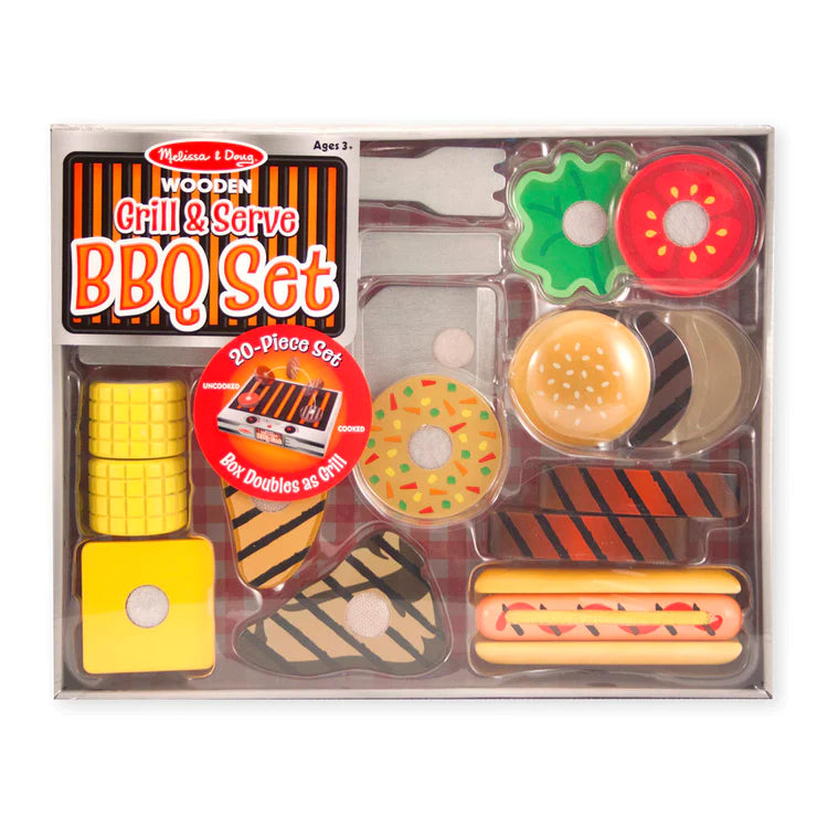 Grill and serve BBQ