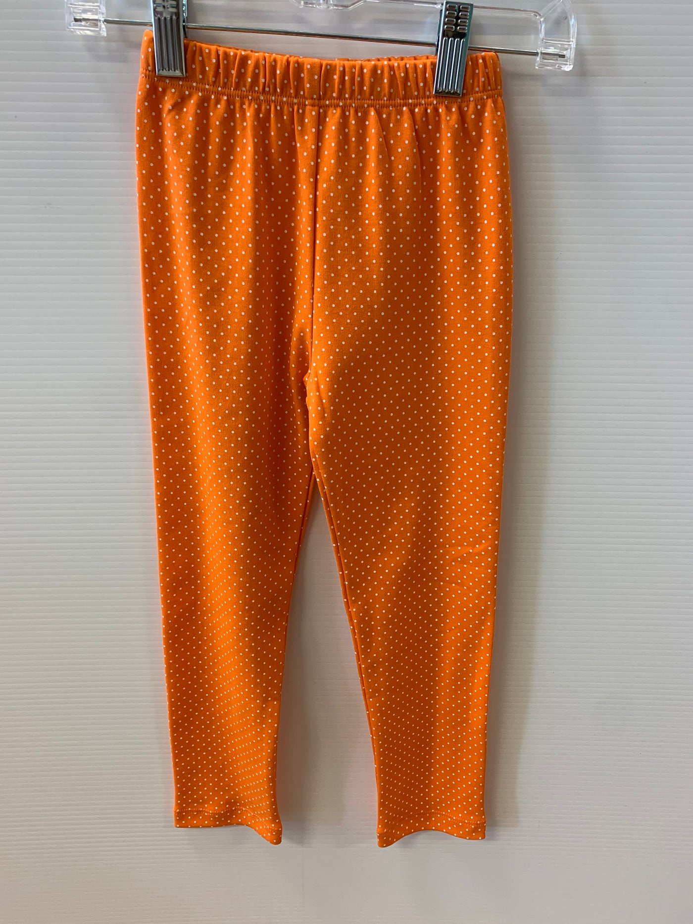 Orange dot leggings