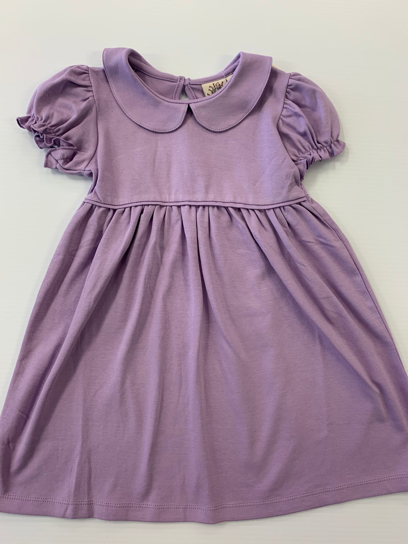 Solid dress lavender