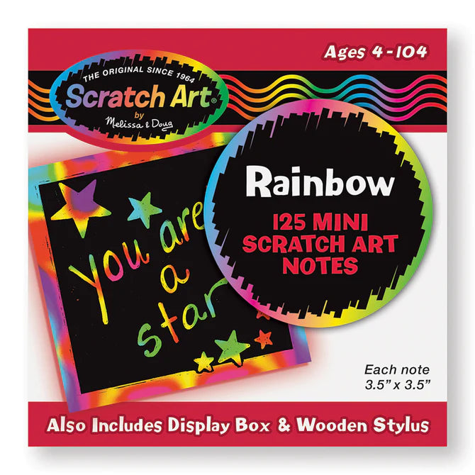 Scratch Art Rainbow Mini Sketch
