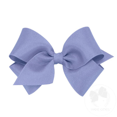 SMALL CLASSIC GROSGRAIN GIRLS HAIR BOW (PLAIN WRAP)