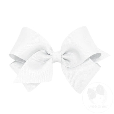 SMALL CLASSIC GROSGRAIN GIRLS HAIR BOW (PLAIN WRAP)