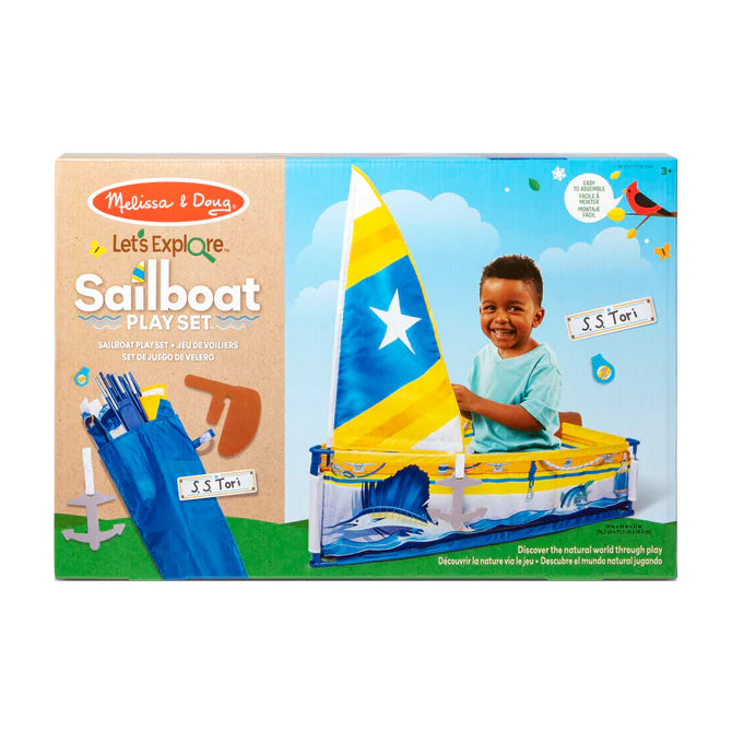 Let's Explore Sailboat Playset