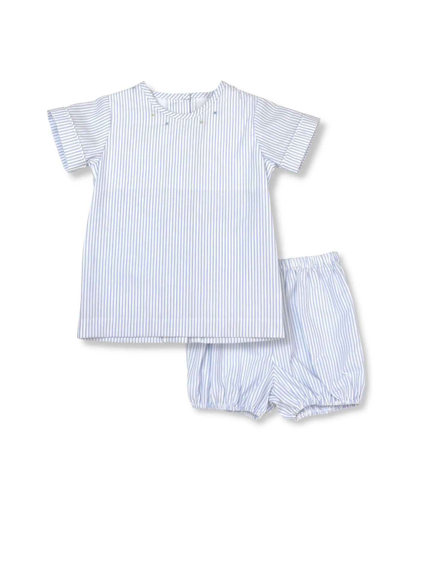 PRESTON TEE BLOOMER SET - VINTAGE STRIPE