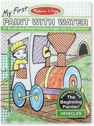 Paint by water: vehicles