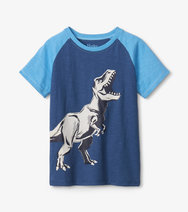 Big Dino Glow In The Dark Raglan Tee